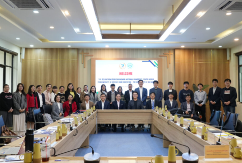 Đoàn giảng viên Trường Đại học Quốc gia Chungnam (Hàn Quốc) thăm và làm việc tại UED