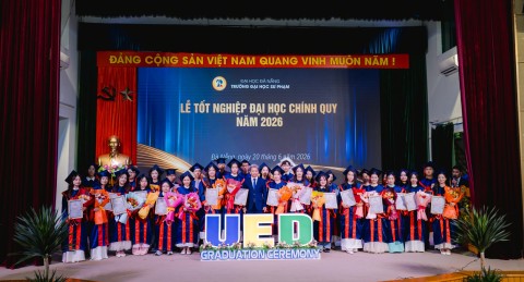 Chân dung những thủ khoa tốt nghiệp UED năm 2026: Khoa Ngữ văn – Truyền thông