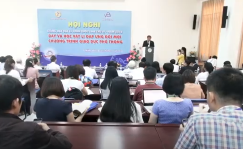 Khai mạc hội nghị Giảng dạy vật lí toàn quốc lần thứ IV – năm 2018