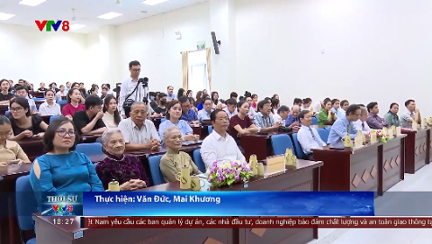 Chương trình toạ đàm: Nhà văn Phan Tứ: Sáng tạo và Di sản - VTV8 đưa tin